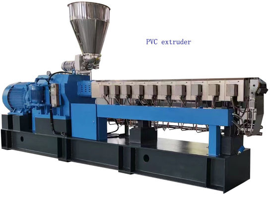 Kautschukblock-Traktor Farbe Masterbatch Extruder PID-Steuerung PVC-Extrusionslinie Extrusionsgranulator